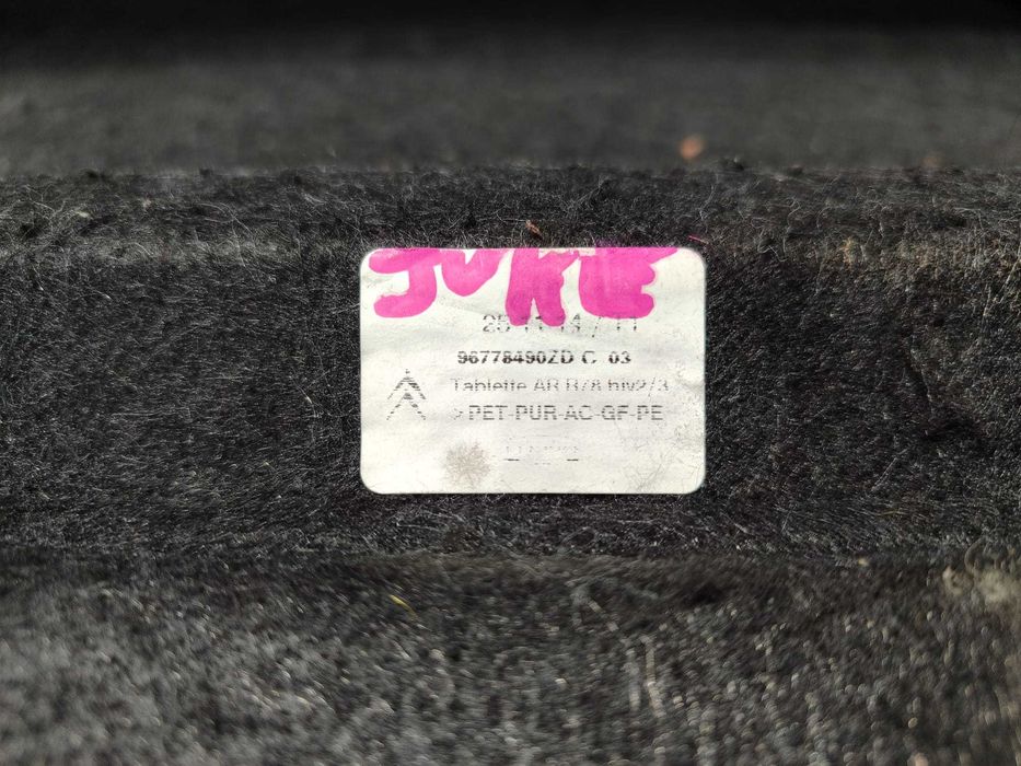 Polita Portbagaj Citroen C4 Picasso Minivan 2013–2018 / Cod OEM 96778490ZD (4B2)
