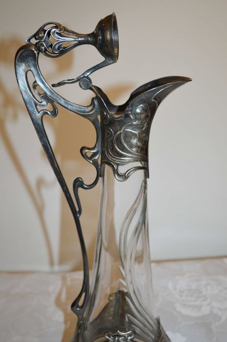 КАНИЧКА-СРЕБЪРНА  ЗА ВИНО СТИЛ СЕЦИСИОН