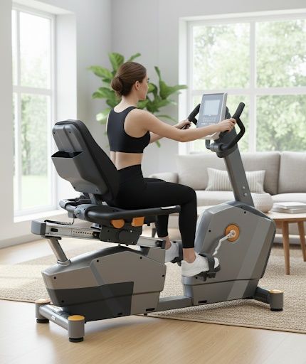 Велотренажер горизонтальный