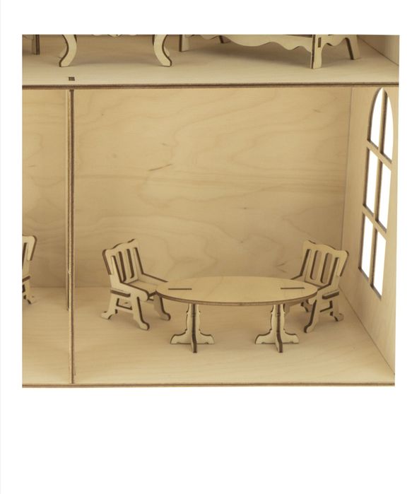 Детска дървена къща за кукли и Peppa Pig