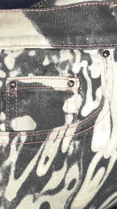 Pantaloni jeans dama de designer Just Cavalli animal print