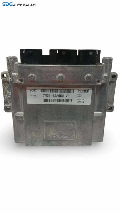 ECU Calculator Motor Ford Focus 2 1.8 Benzina QQDB 2004 - 2010 Cod 7M51-12A650-VC, VP6G9U-12B23-AC [MX1094]