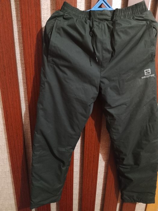 Балоневые брюки зимние