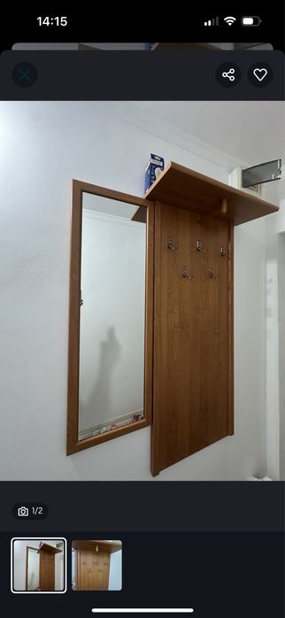 2000 теңгеге киім ілгіш айнасымен