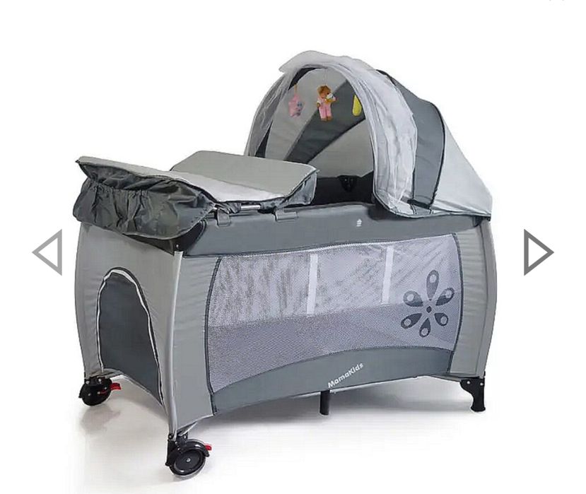 манеж-кроватка двухуровневый