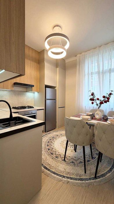 Assalom Sohil 2 комнатная квартира, новый ЕВРО ремонт никто не жил