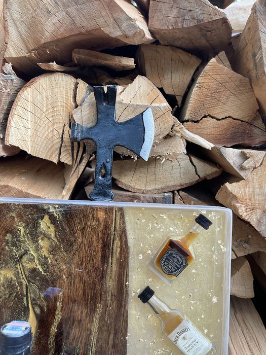 Tablou ideal pentru cadou din lemn+ rasina epoxidica