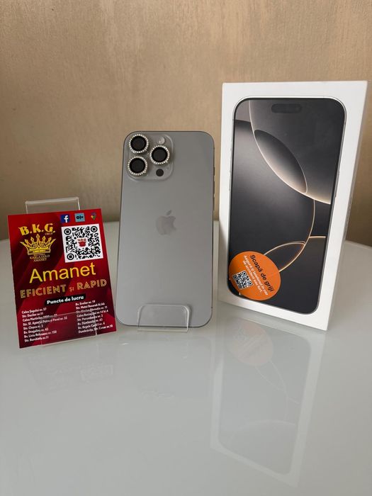 Iphone 16 Pro Max 256gb Amanet BKG