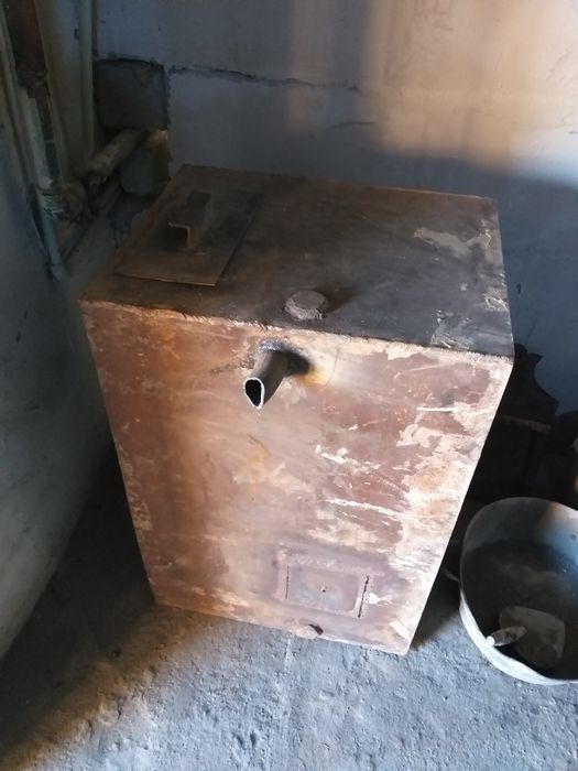 Печь металлическая