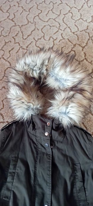 Дамска шуба с подвижна подплата Bershka