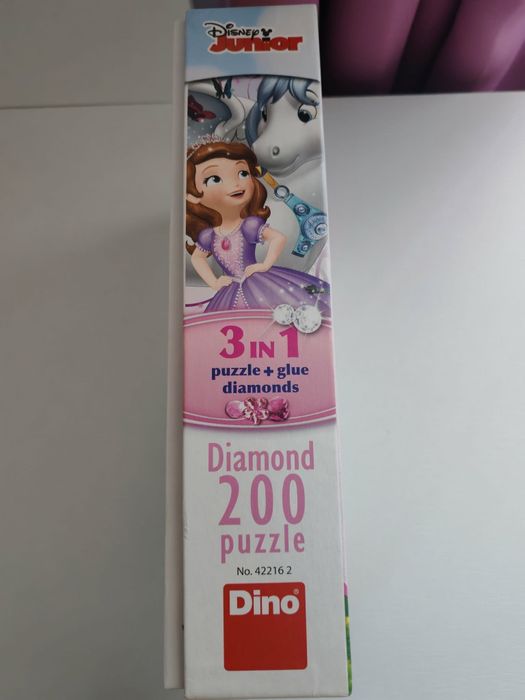 Пъзел Dino - Diamond Пъзел - Sofia the First, 200 части