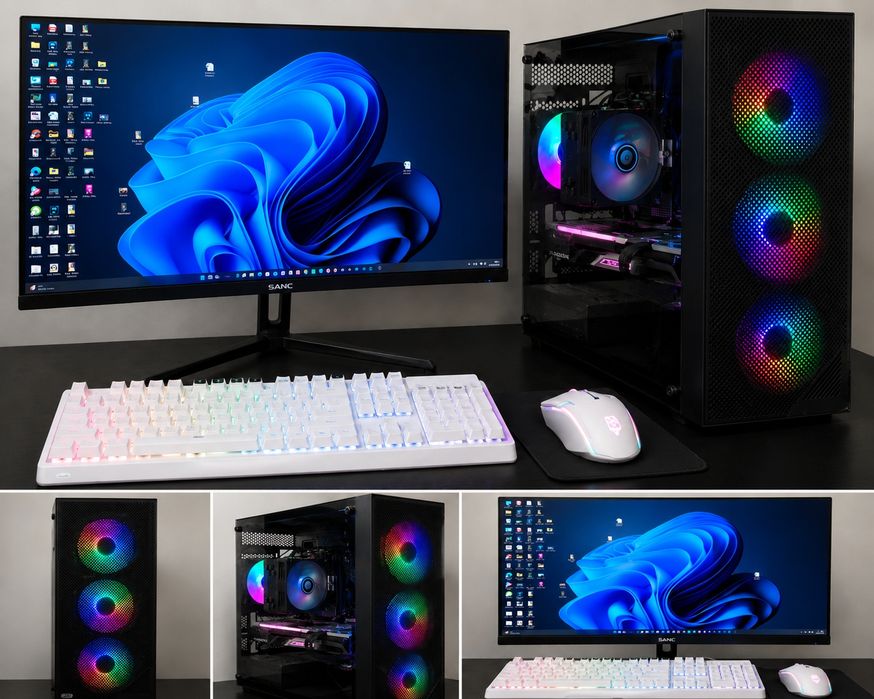 i5-12400 + RX 6700 XT 12GB + 27" 2K