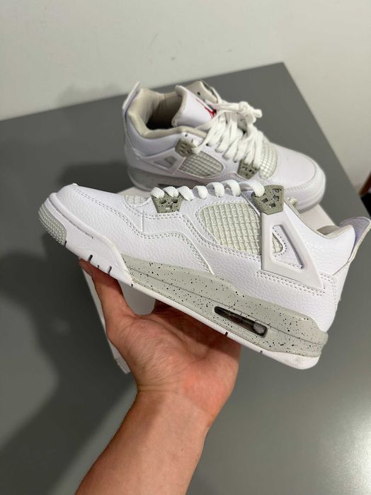 Air Jordan 4 Retro White Oreo, marimea 38