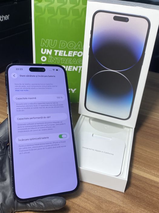 iPhone 14 Pro Max • 128 GB • Space Black