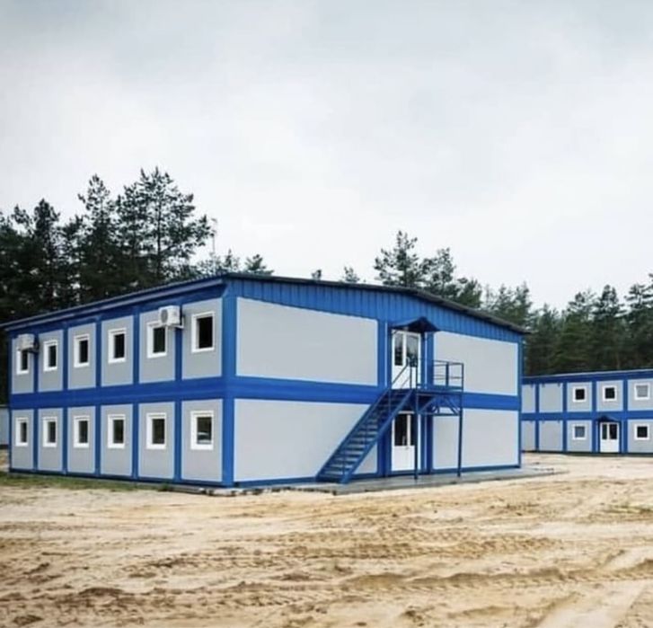 Блочные модульные здания (общежития, казармы, гостиницы)