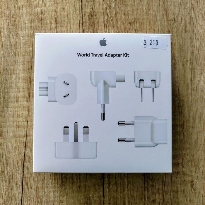 Adaptor de prize Apple, per bucata - World Travel Adapter Kit