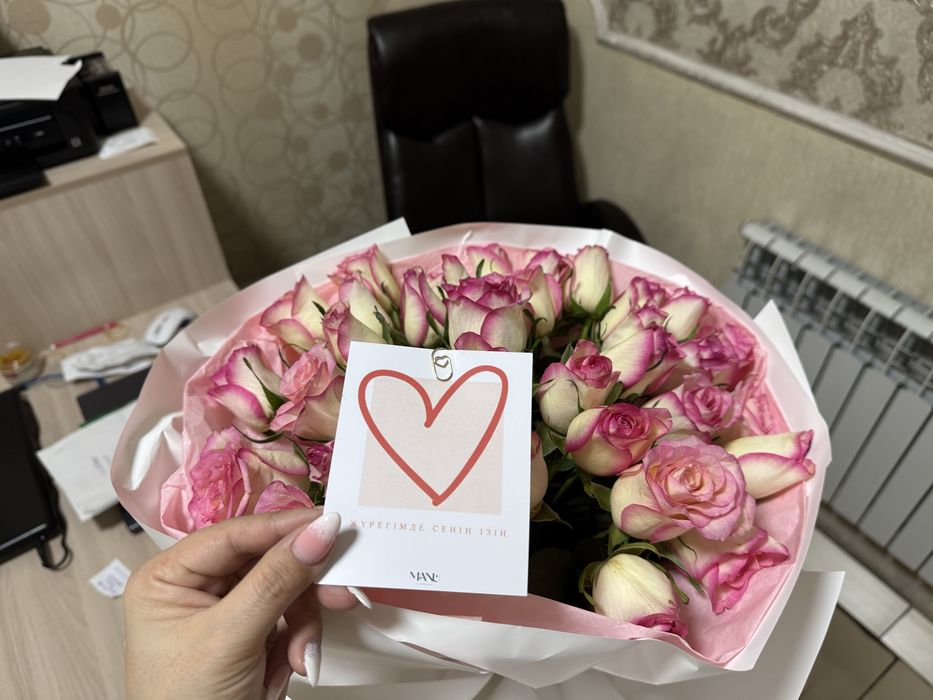 Голандская роза 51шт