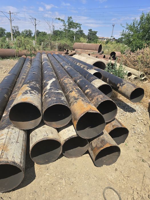 Vand teava metalica stare buna 406x8 protectie subtraversarea 190 lei