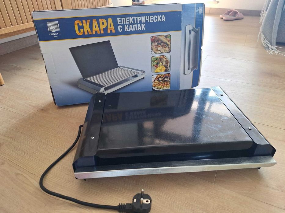 Скара електрическа с капак