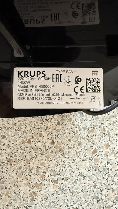 Espressor automat Krups Espresseria Automatic EA8108