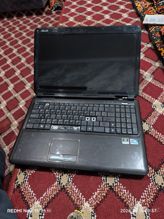 Noutbuk ASUS k50in zapchasga ishlamaydii