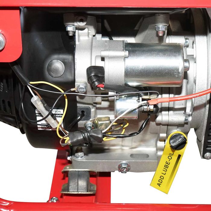 Aparat sudura profesional 200A + Generator 5KW Breckner 15CP 220V Pornire Cheie 4450 RON