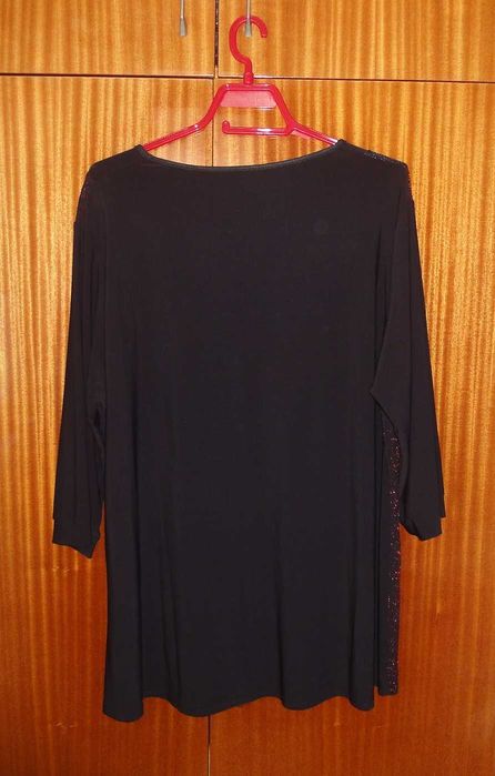 Дамски елегантни черни туники, размер 48