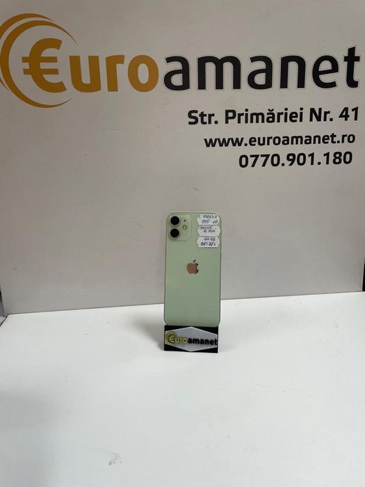 Telefon mobil Apple iPhone 12 mini, 64GB, 5G, Green -P-