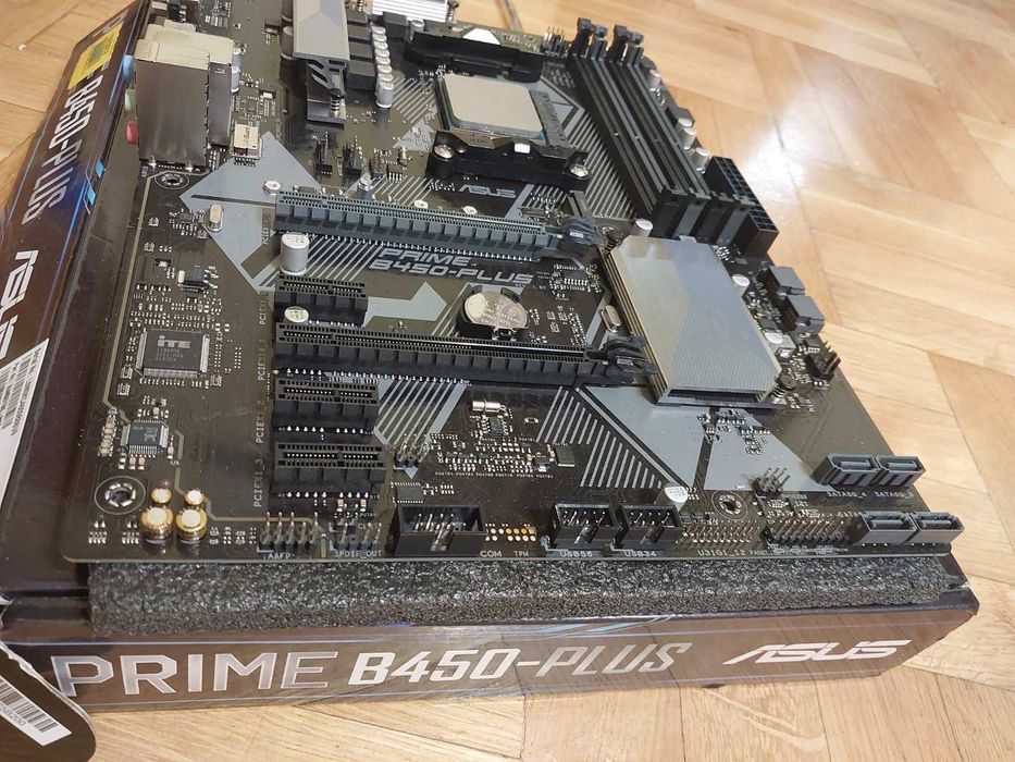 AMD Ryzen 5 1600X + Asus Prime B450-Plus