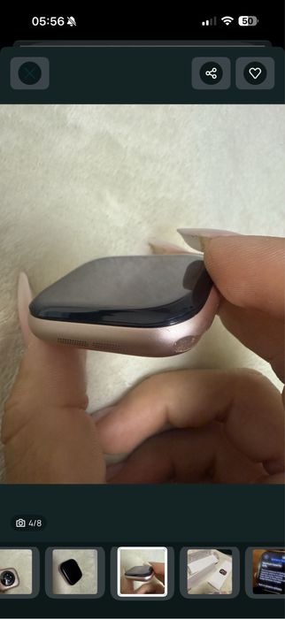 Ceas Apple Watch seria 10 42 Rose gold