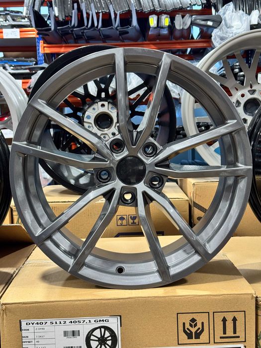 Jante Aliaj EMR Wheels DY407 - 5x112 17 Gun Metal Golf Leon A3 A4 CC