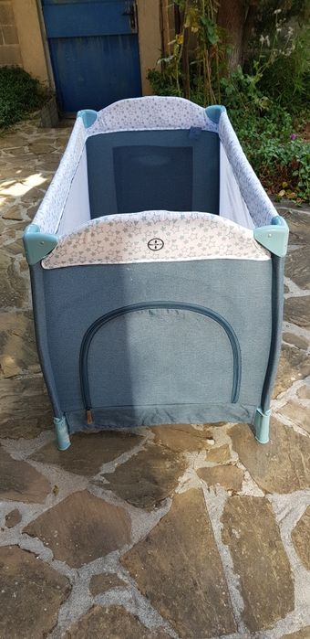 CHIPOLINO Кошара 2 нива със сенник БЕЛА СИН ЛЕН