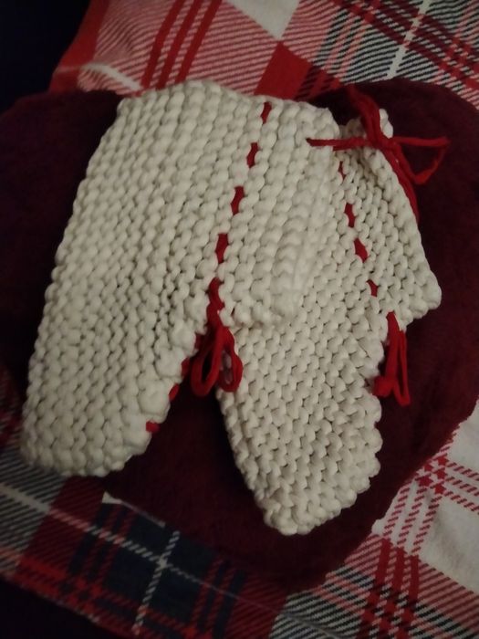 Домашни плетени терлици