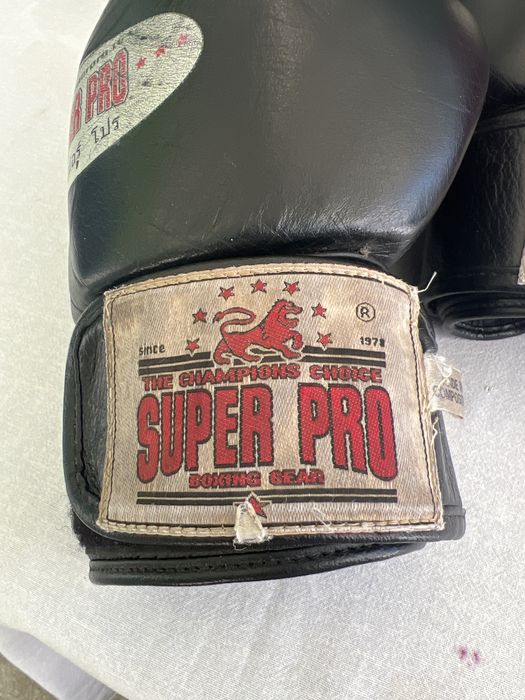 Vand manusi de box SUPER PRO piele Vaca