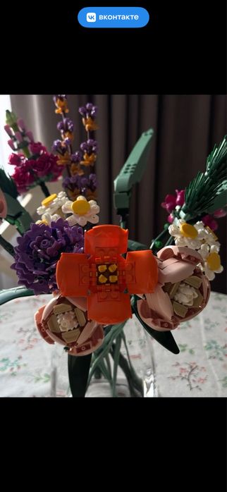 Набор lego цветы