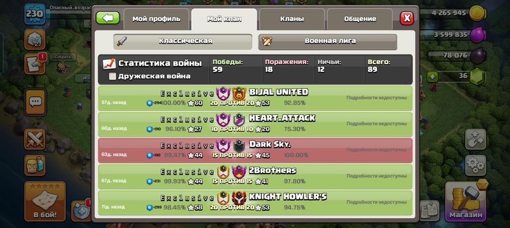 Продам Аккаунт Clash of clans