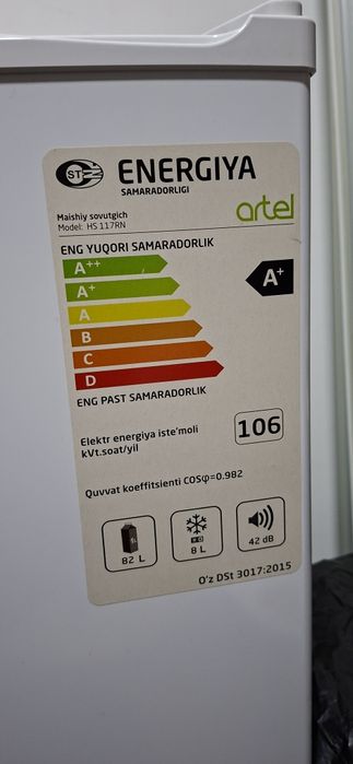 Artel Model: HS 117RN