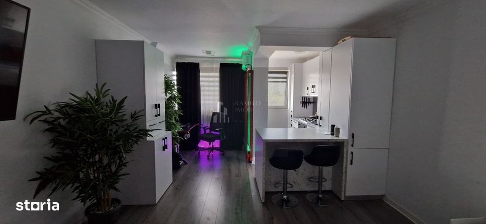 Garsoniera 31mp renovata-mobilata lux -metrou Titan - Piata Minis