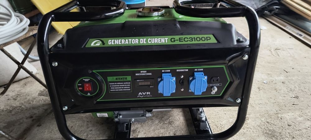 Generator de curent benzina Greenfield G-EC3100P monofazat AVR 2,3 kW