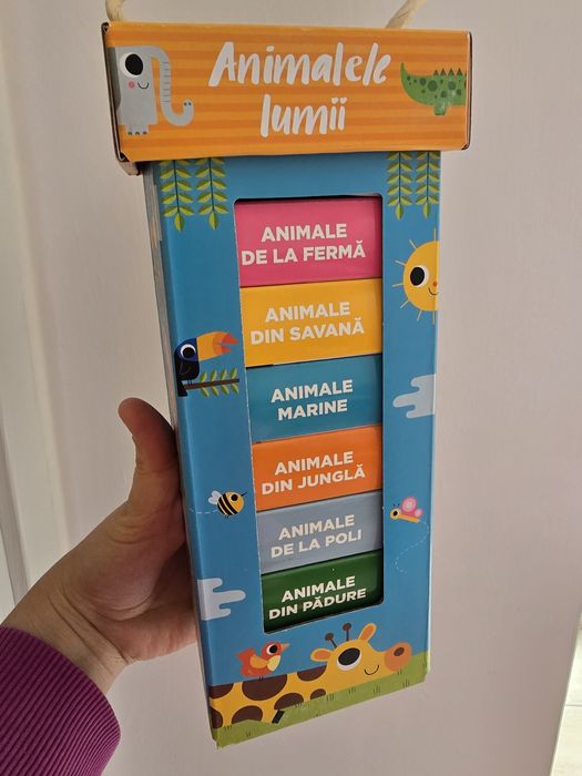 Colectie de carticele cartonate Animalele lumii