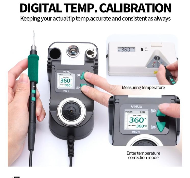 Паяльник паяльная станция  YIHUA 982-В