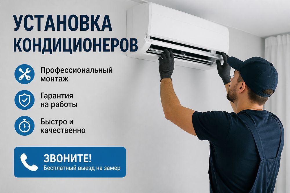 KONDITSIONER O‘RNATISH (POD KLYUCH)

Konditsionerni tez, toza va sifat