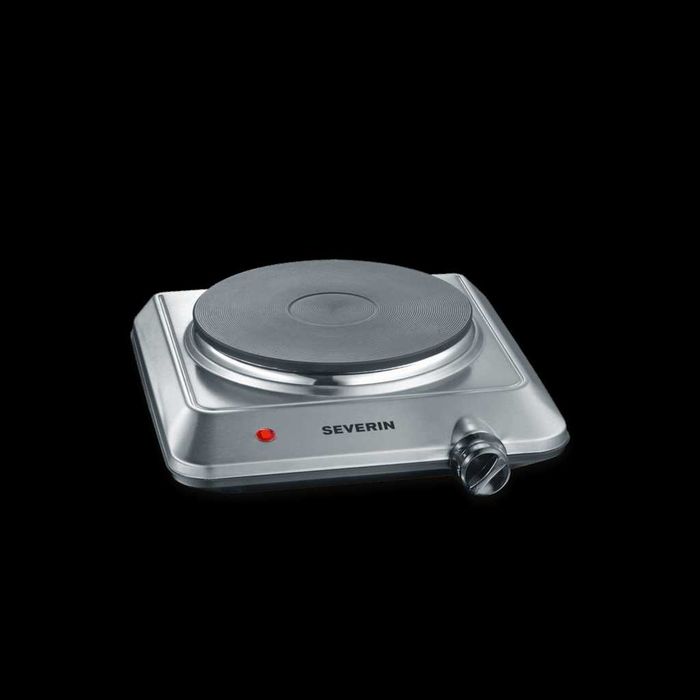 НОВ котлон SEVERIN KP1092 1500W инокс единичен електрически котлон