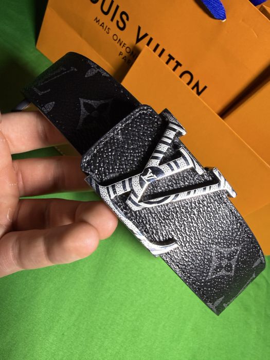 Curea Louis Vuitton Monogram Black | Grey