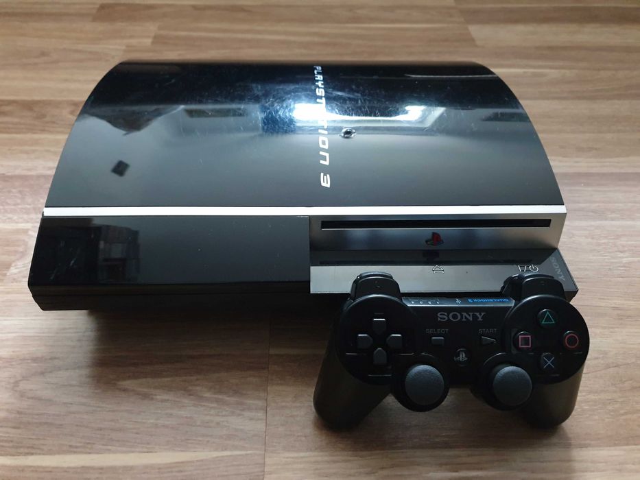 PS3 modat CFW 320 GB + 40 jocuri (GTA V, Red Dead, God of War, NFS)