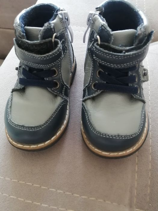 Продам кожаные ботиночки, размер 21, сезон весна-осень.