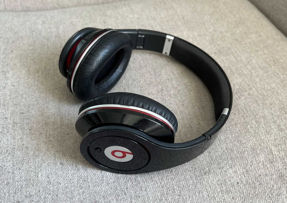 Casti Monster Beats by Dr Dre Studio Powered On Ear + toc