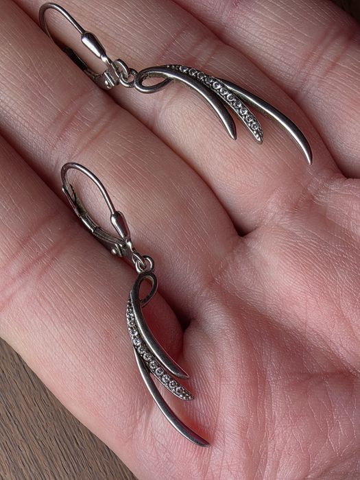 Vand cercei argint 925