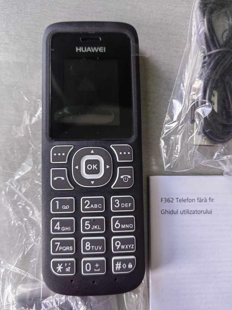 Telefon de masă fără fir Huawei F362 NEGRU în rețea ORANGE Dej • OLX.ro