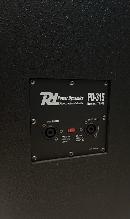 Boxe pasive Power Dynamics  1000w